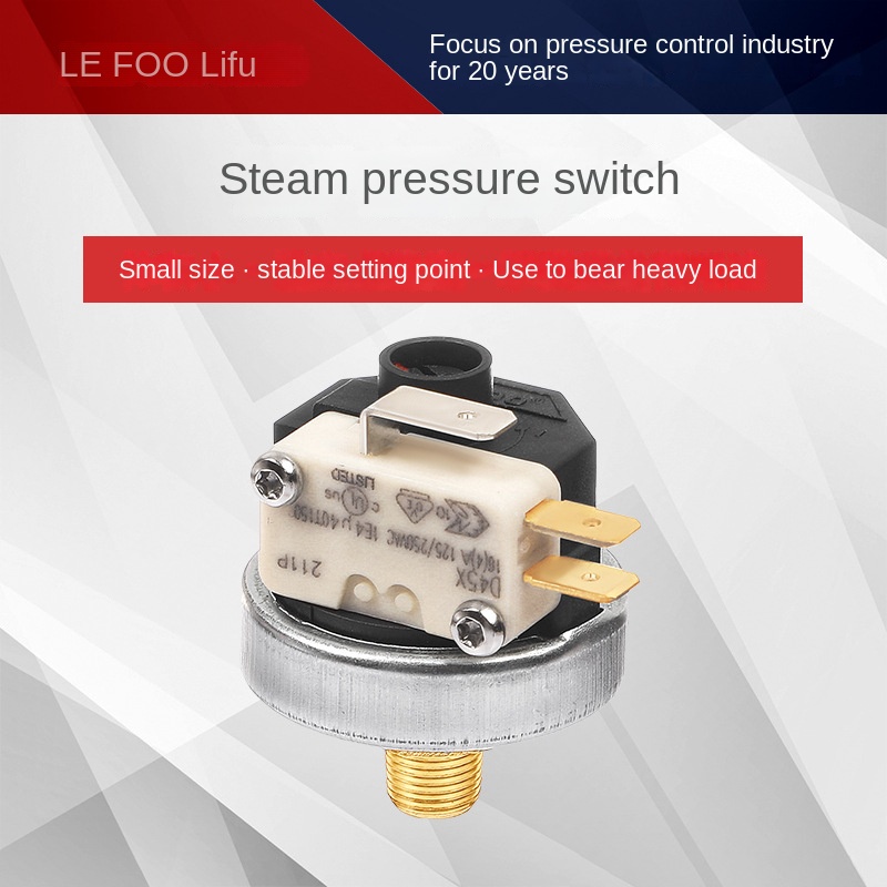 Pressure switch LF25 steam iron boiler pressure switch high current