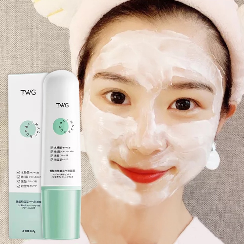 Small Bubble Mask Blackhead Removal Pore Shrinking Deep Cleansing Acne