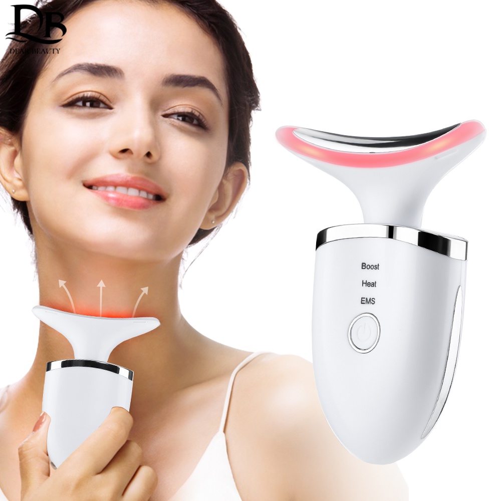 Ems Face Neck Lifting Machine Ems Microcurrent Led Photon Therapy