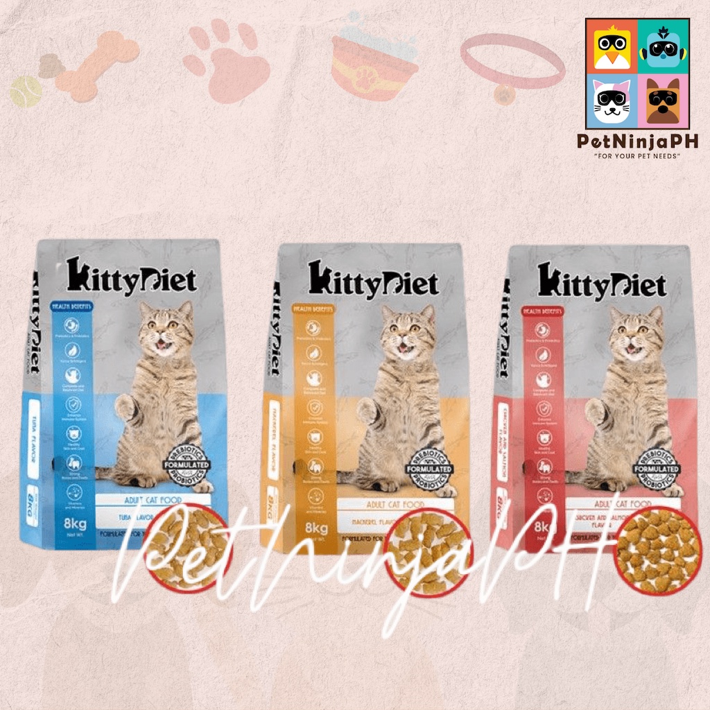 Kitty Diet Cat Food 8 kg Shopee Philippines