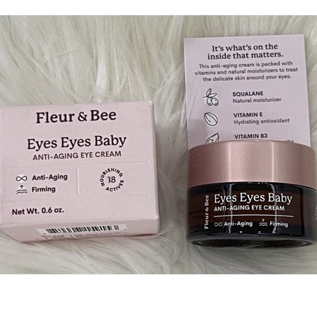 ONHAND FLEUR & BEE EYES EYES BABY ANTI AGING EYECREAM Shopee Philippines