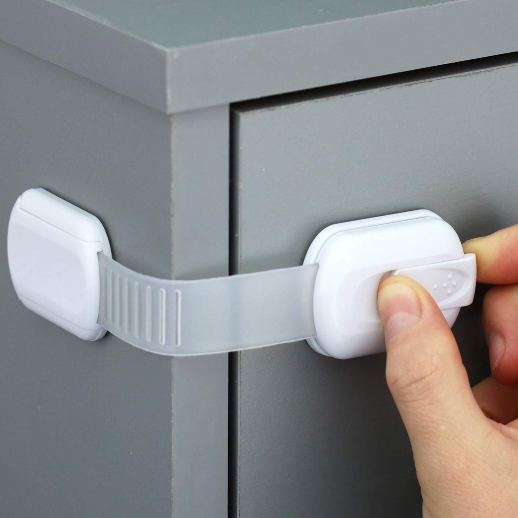 Adjustable Fridge Guard Baby Safety Refrigerator Door Child Lock ...