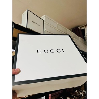 Gucci, Bags, Gucci Magnetic Gucci Gift Box With Tissue Paper Ribbon  Dustbag Shopping Bag