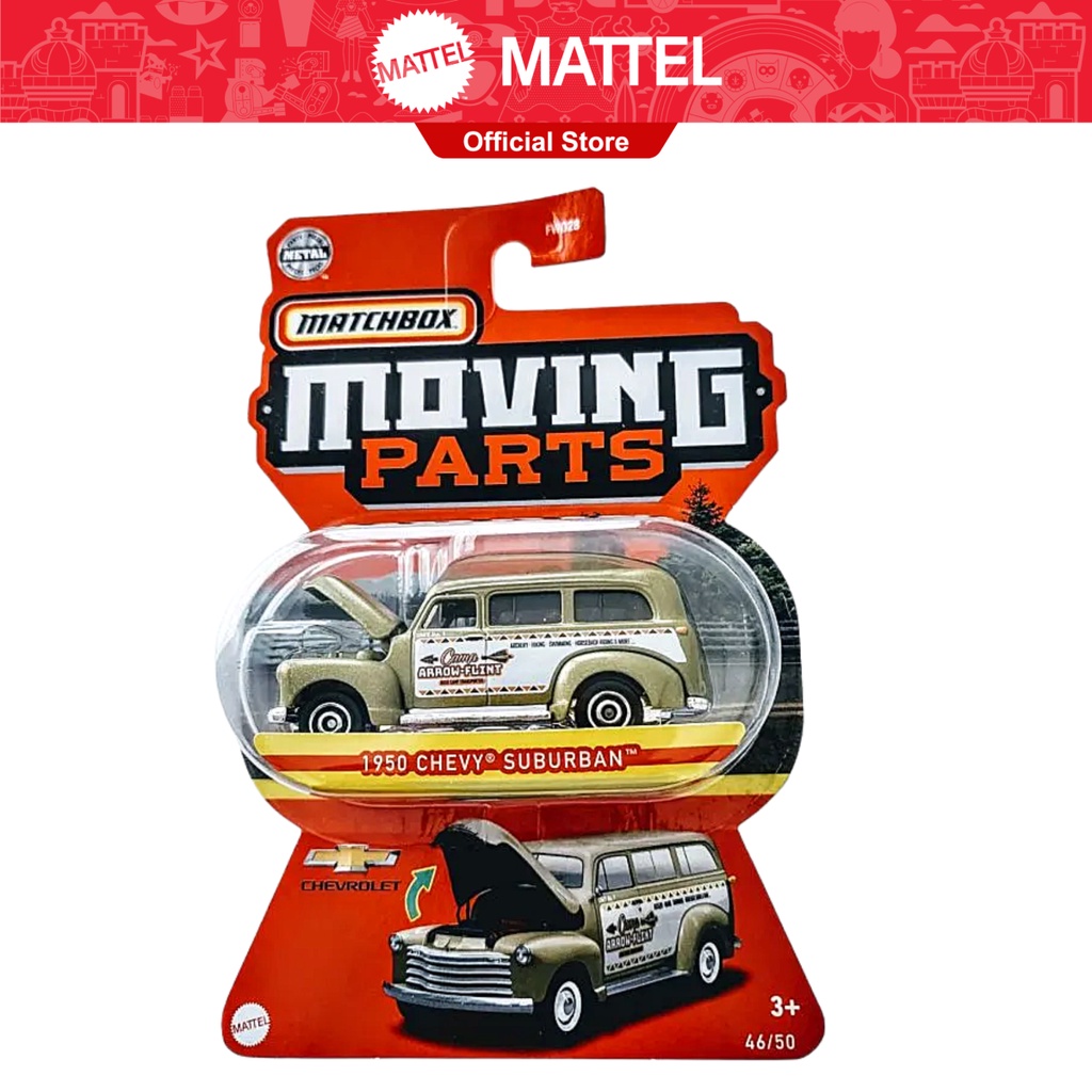 Matchbox 164 Basic DieCast Moving Parts Vehicles 1950 Chevy Suburban Shopee Philippines