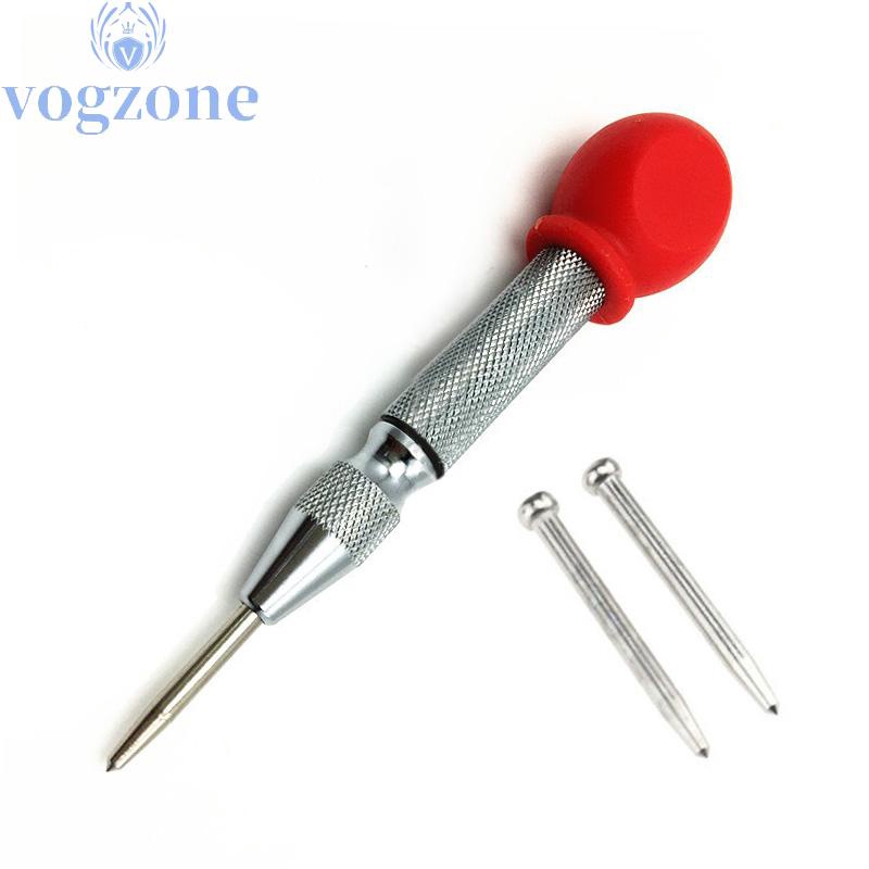 Center Punch Points Scribing Woodworking Metal Tool Spring Loaded