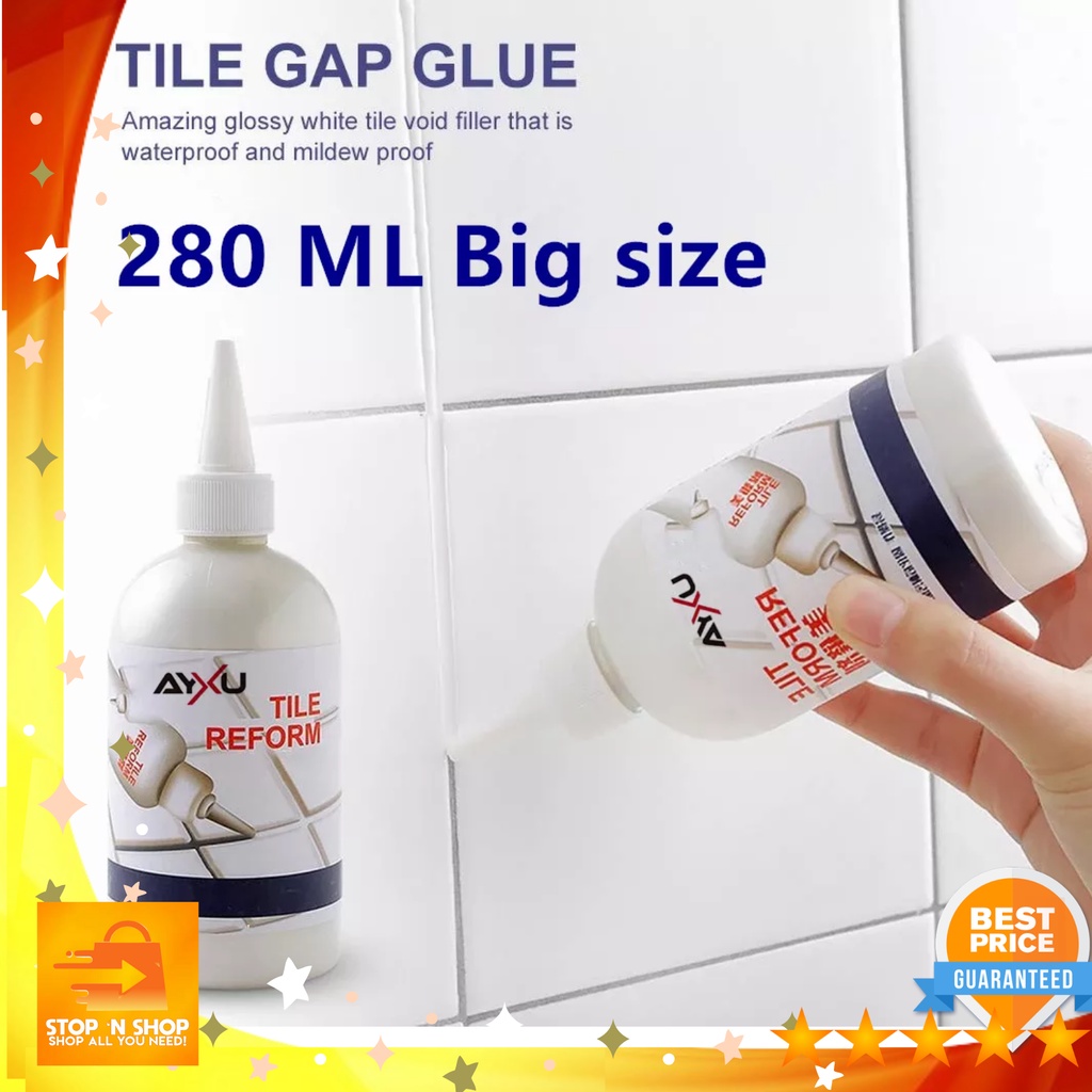 AYXU Floor Tiles Gap Epoxy Sealant Aide Repair Seam Filling Reform Wall
