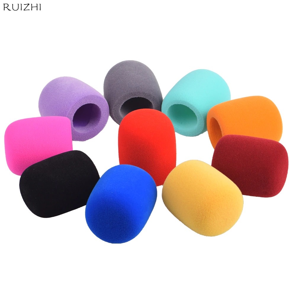 10pcs Universal Mic Accessories Foam Cover Handheld Microphone ...