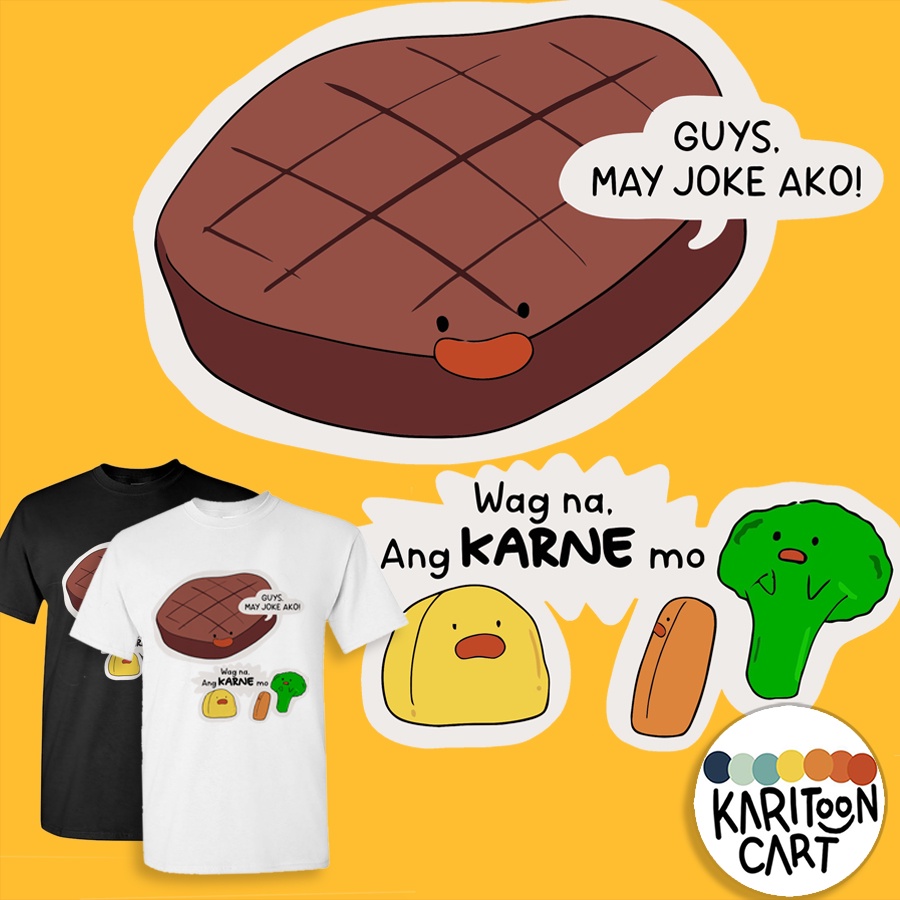 KARNE karitoonshirt tshirt By karitoon karitooncart | Shopee Philippines