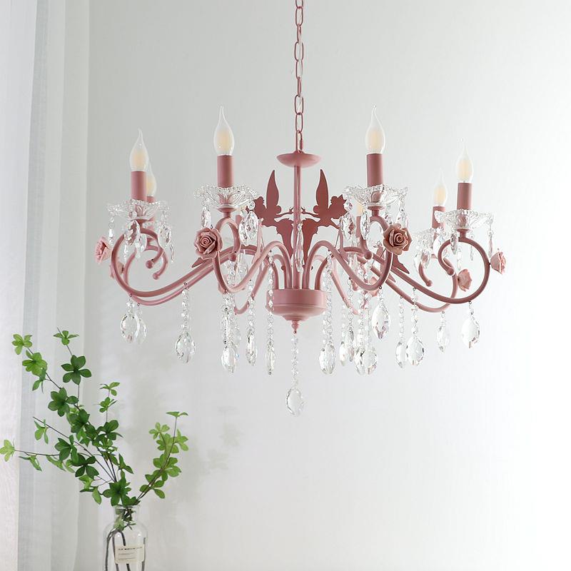 Princess Room Pink Chandelier Children s Room Girls Bedroom Fresh ...