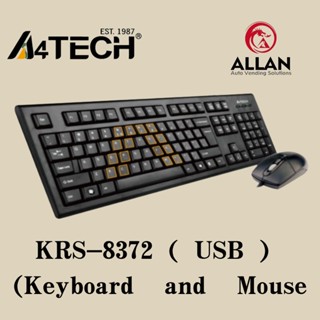 A4TECH KRS-8372 MOUSE + KEYBOARD COMBO USB ( KRS-8372 ) | Shopee ...