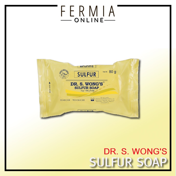 Dr Wongs Sulfur Soap Plain Or With Moisturizer Shopee Philippines 1600