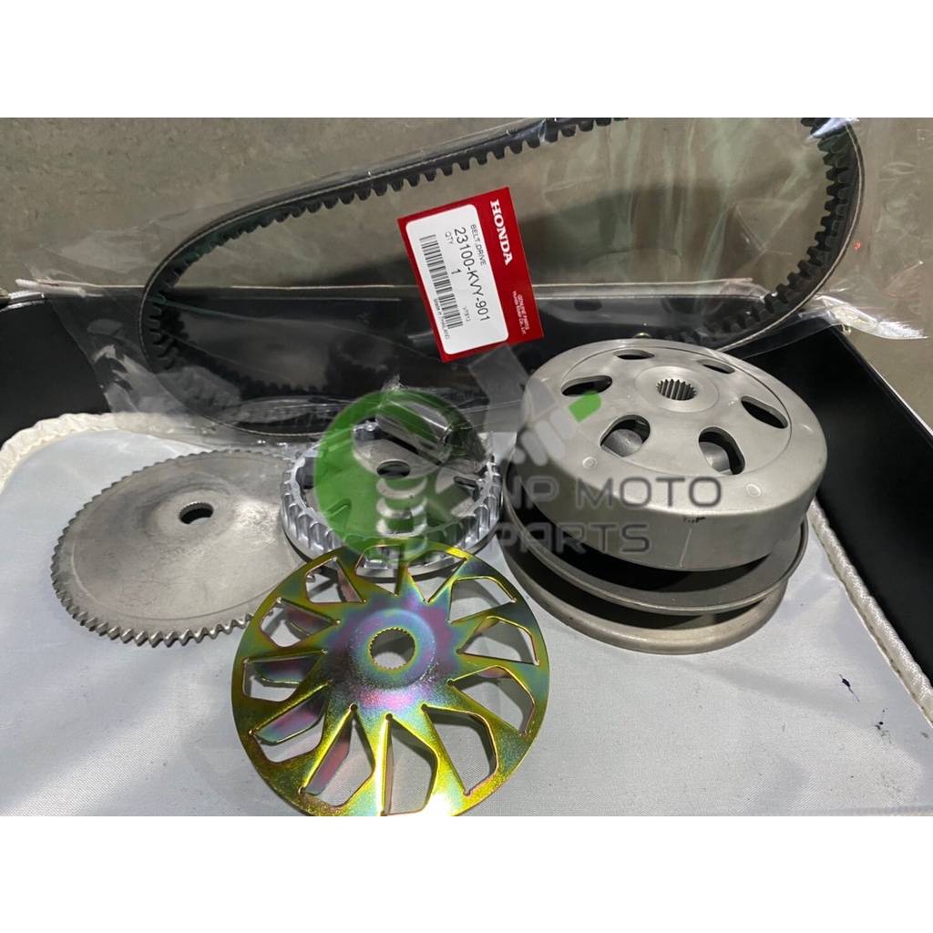 Belt Drive Wheel Set Ix Complete Setix Bowls FrontRear Belts Model SCOOPYI Years 0911/ICON