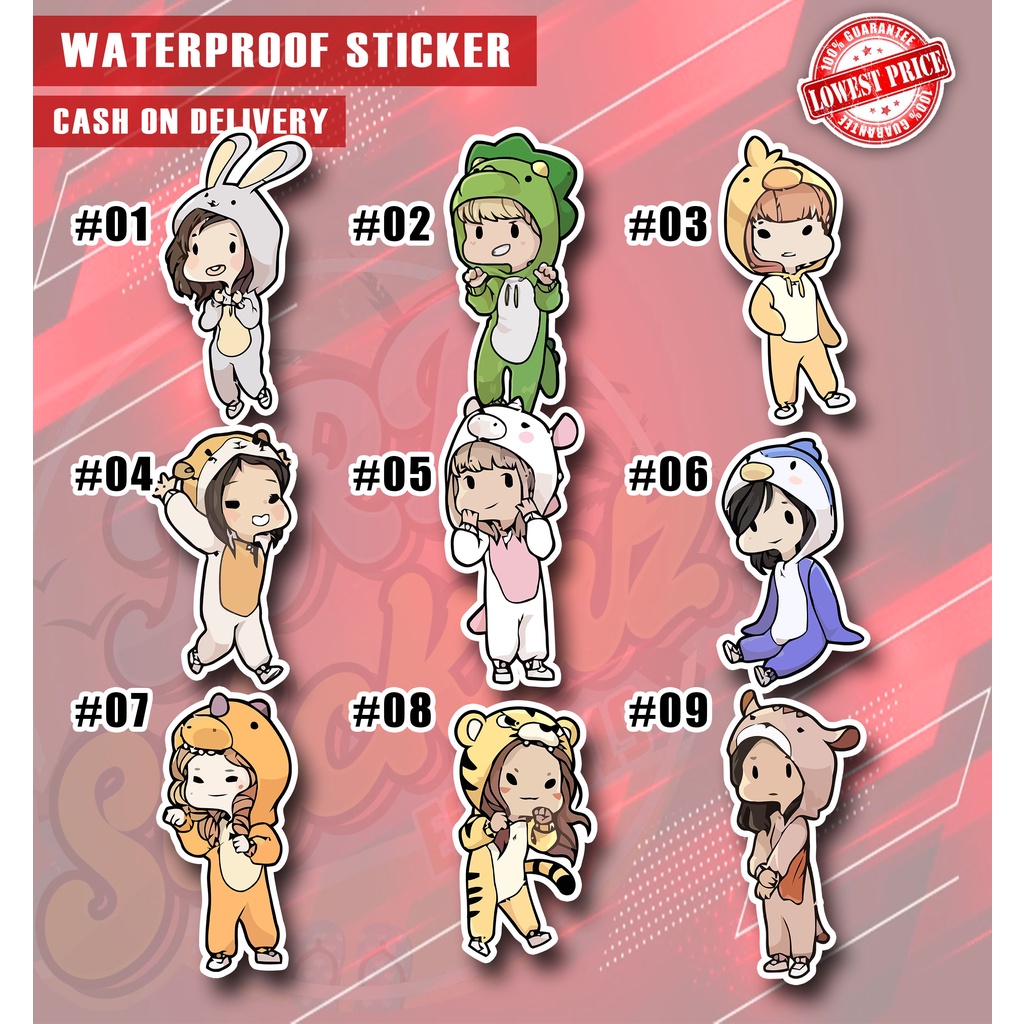 TWICE / Kpop Waterproof Sticker Shopee Philippines