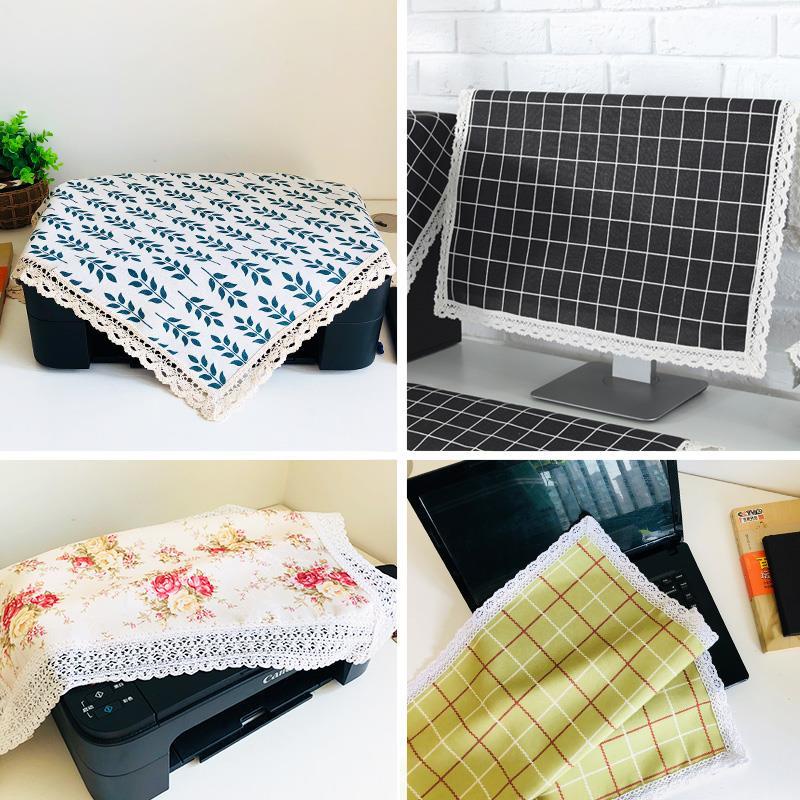 Printer Office Fax Machine Copier Cover Lace Computer Purifier Cover ...