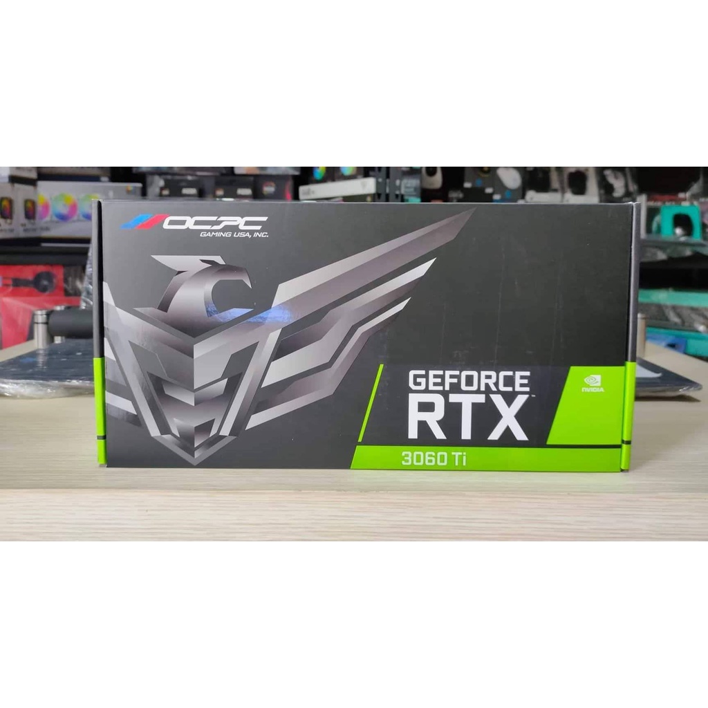 VC OCPC RTX3060TI MIRACLE 8GB GDDR6 256BIT HDMI+DP LHR CF 2FAN | Shopee ...