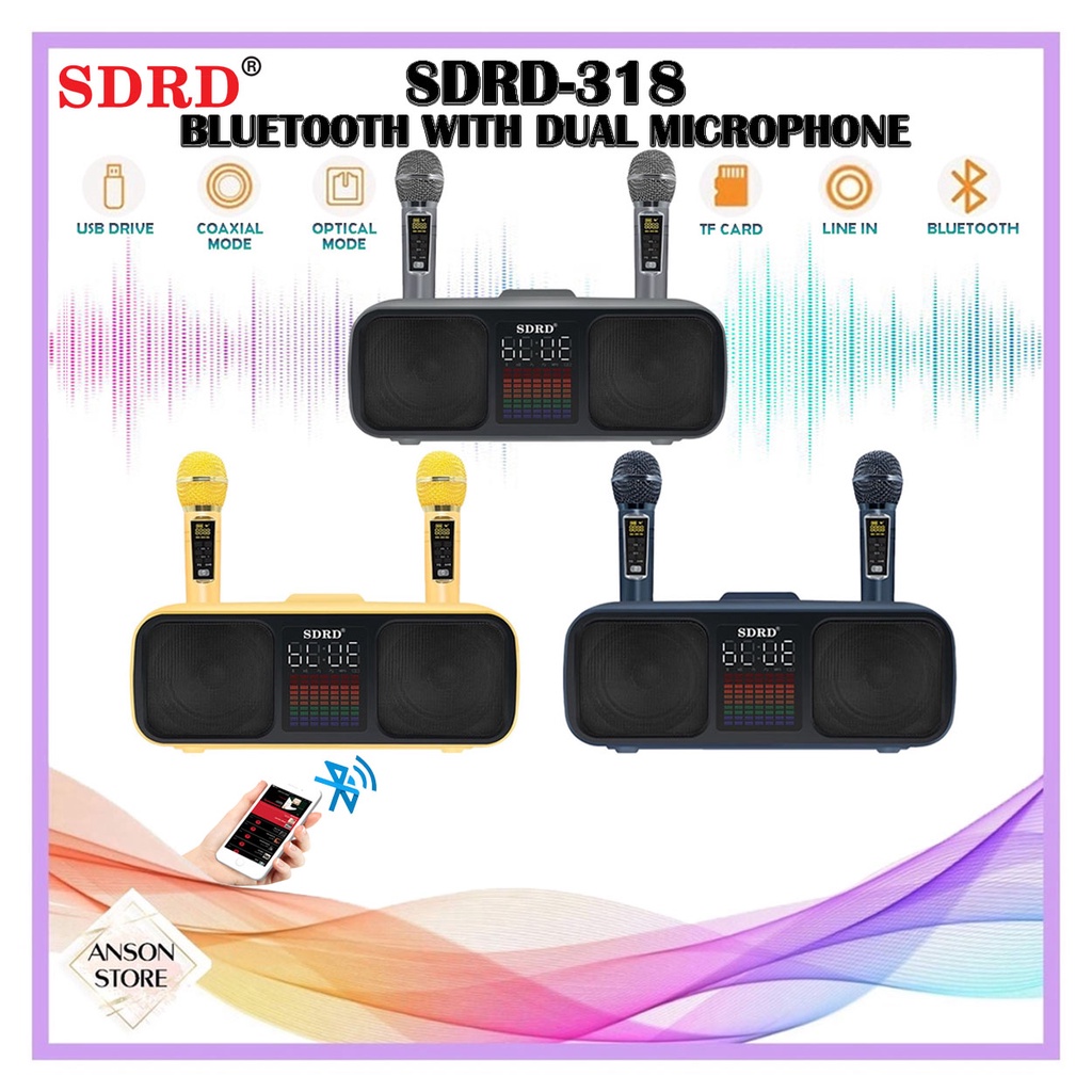 SDRD®︎Karaoke Speaker Manual SD-318 その他