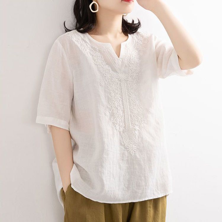 Short Sleeve Plus-Size Casual & Dressy Blouses