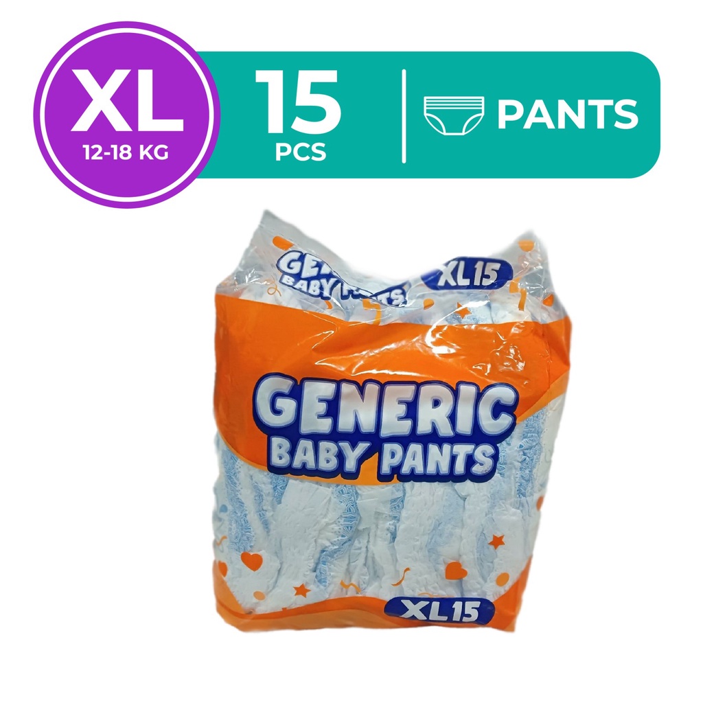 Generic Baby Diaper Pants XL 15s Shopee Philippines