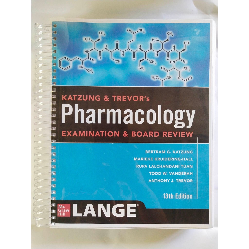 Katzung & Trevor's Pharmacology: Examination & Board Review, 13th ...