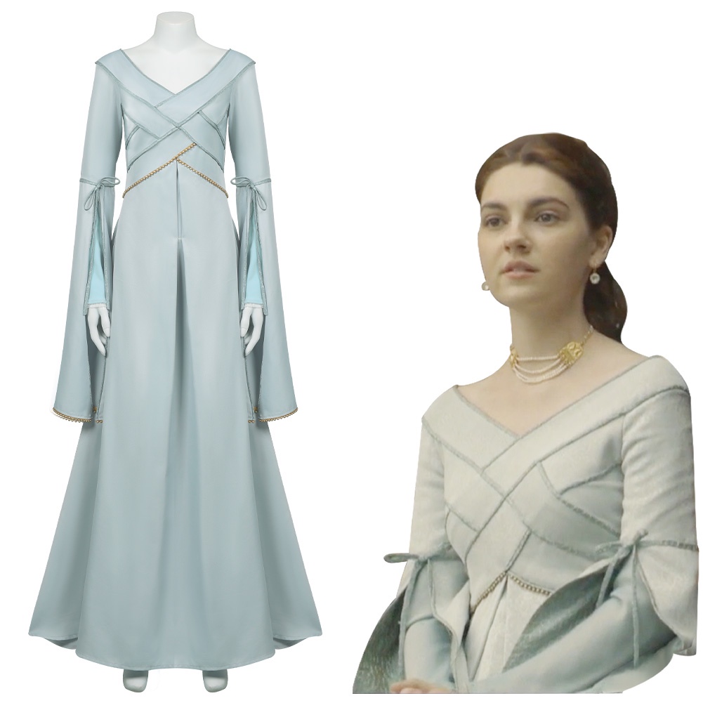 Taeyue Padme Cosplay Riñonera Holster Beige Plata Talla S
