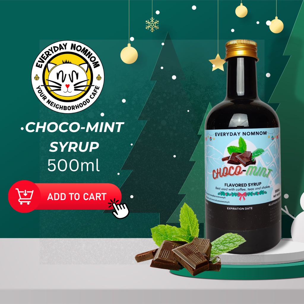 Everyday Nomnom Flavored Syrup 500ml (Best for Coffee, Tea