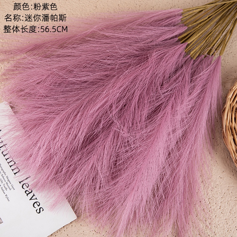 Artificial Pampas Grass Fake Reed Plants Bouquet Wedding Home Living