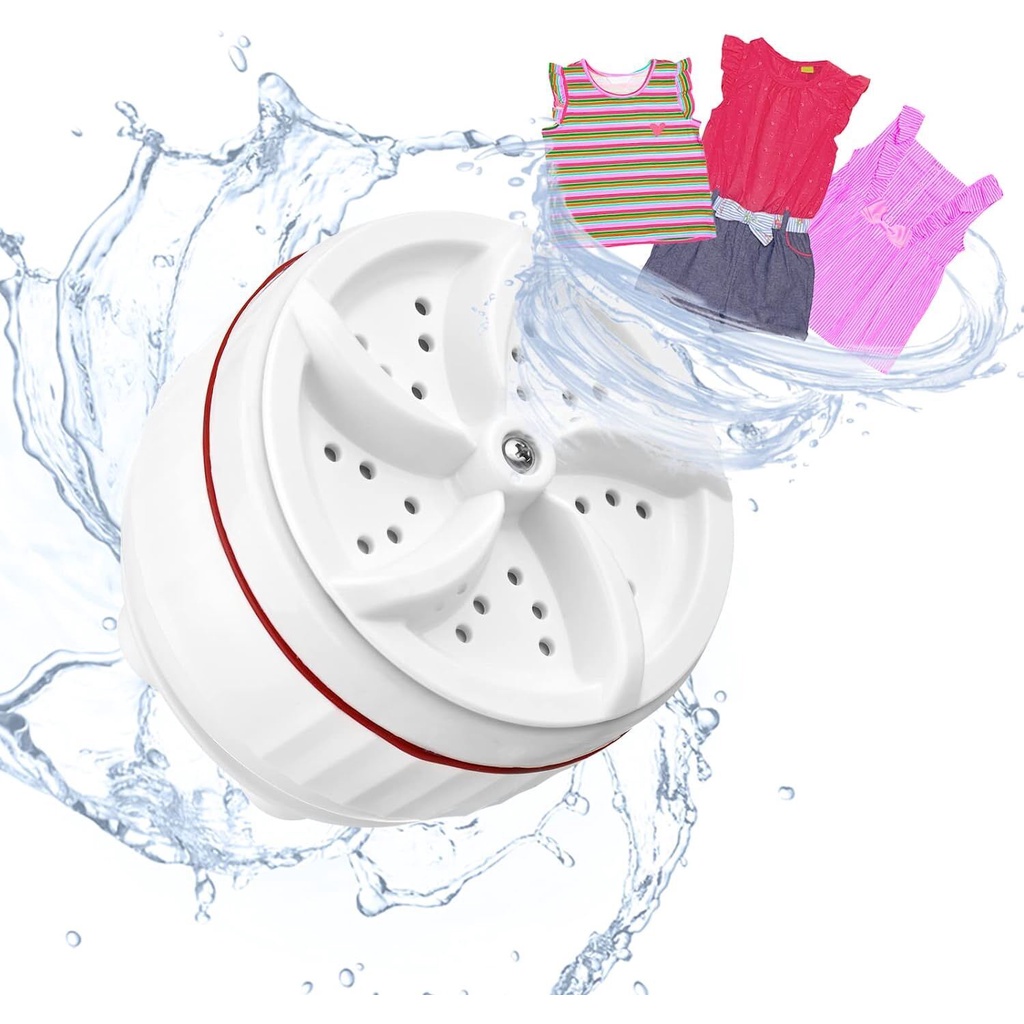 OW Mini Turbine Washing Machine Ultrasonic Turbine Washing Moveable