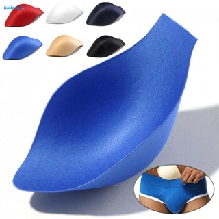 Men push up cup pad pouch front enhancement swimwear briefs