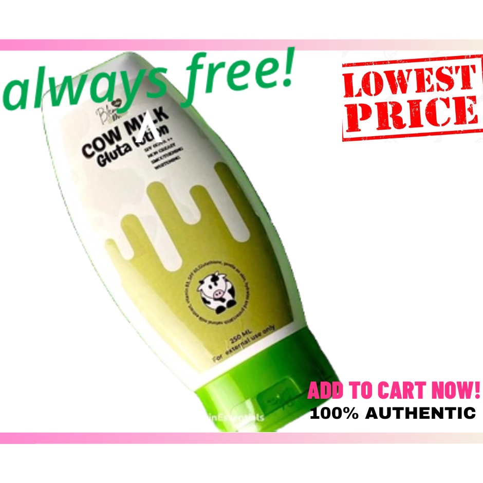WHITENING COW MILK GLUTA LOTION 250ML [discounted] Shopee Philippines