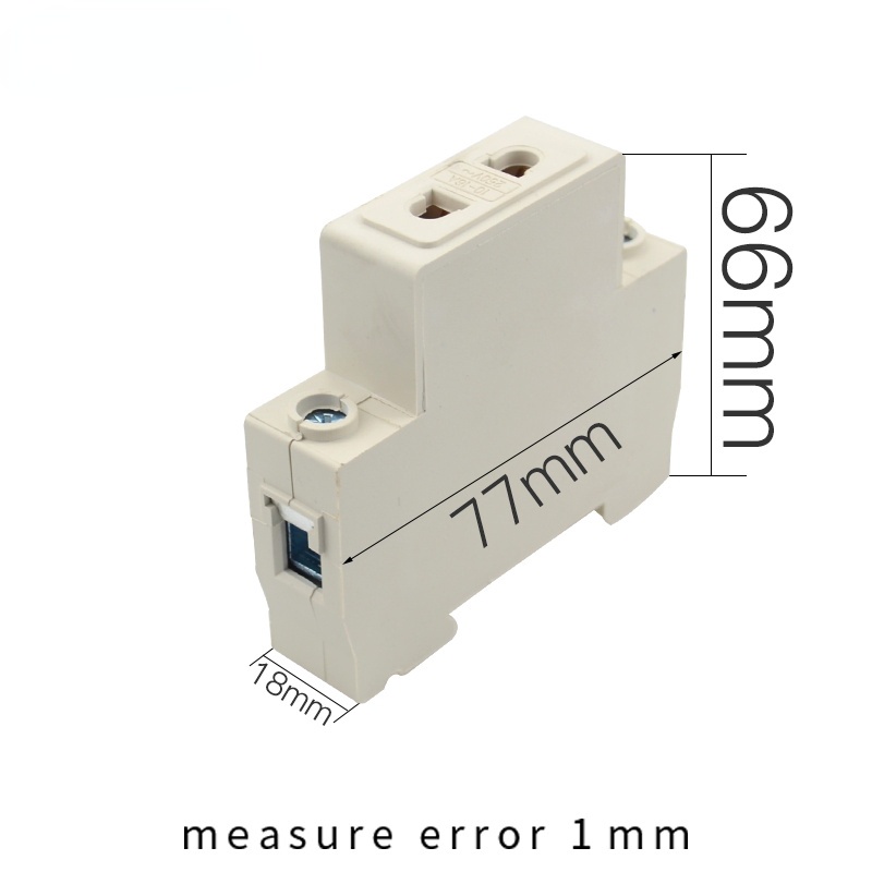 Din Rail Mount Ac Power Ac30 Modular Socket 1016a 250v Ac Socket