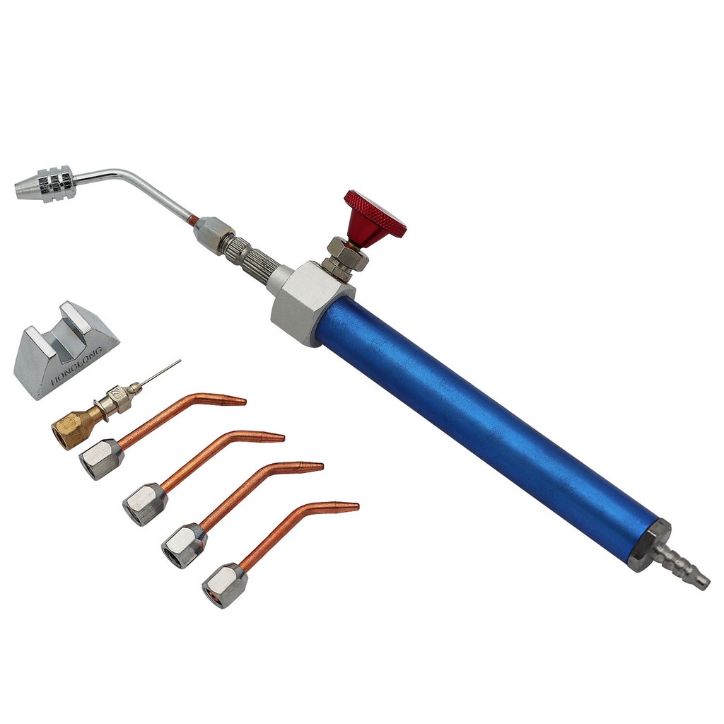 Universal Oxy hydrogen Gas Torch Flame Generator with 4 Copper Nozzles