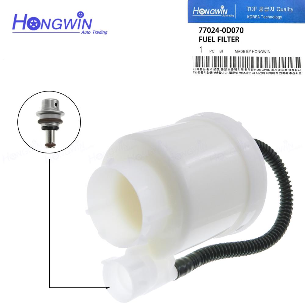 770240D070 New Fuel Pump Straniner Fuel Filter + Fuel Pressure