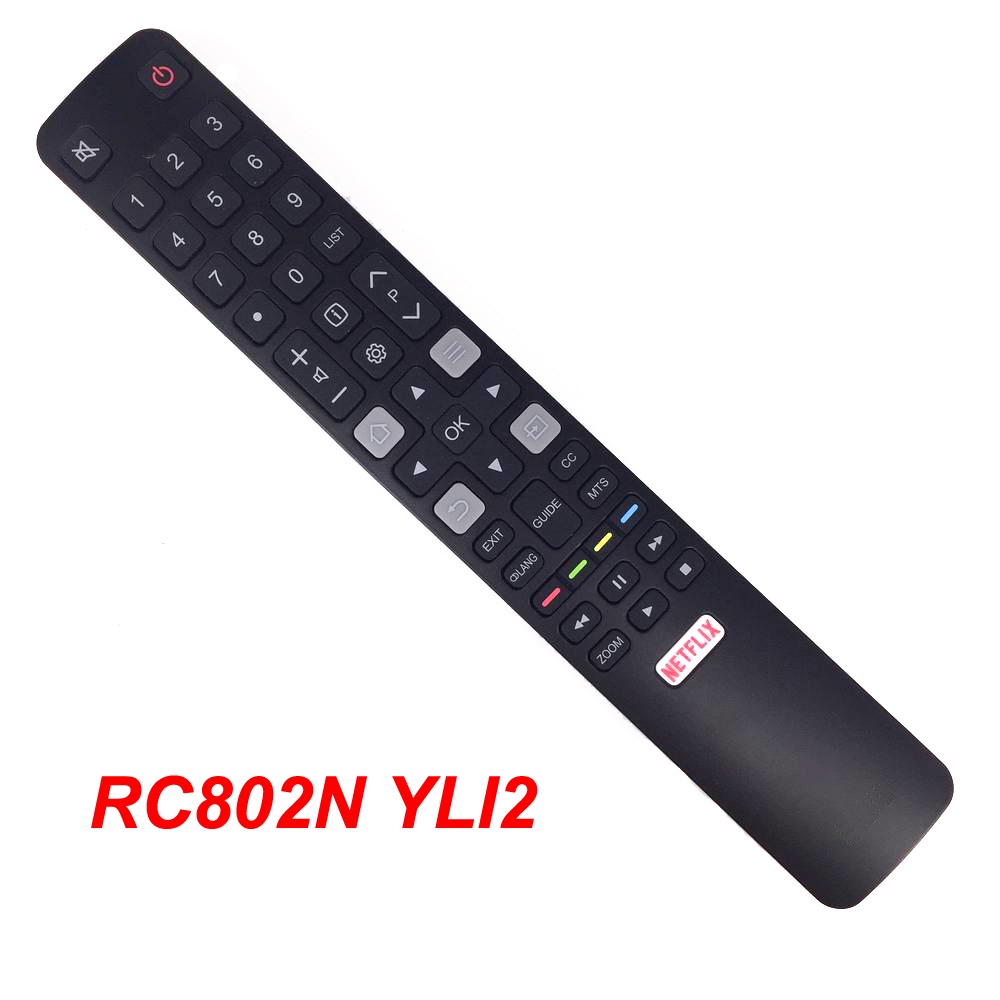 New RC802N YLI2 For RCA TCL HITACHI Smart TV Remote Control 06-IRPT45 ...