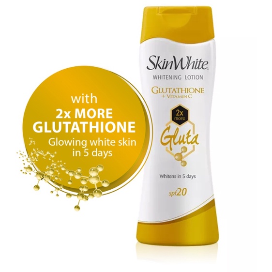 SkinWhite Glutathione + Vitamin C Lotion 50ml | Shopee Philippines