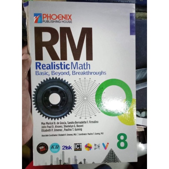 RM realistic math 8.. | Shopee Philippines