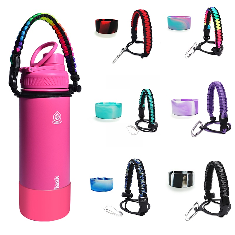 Anti-slip Silicone Sleeve For Hydro Flask Water Bottles - Protects From  Scratches And Dents, Doubles As Pet Feeding Bowl - Temu Philippines