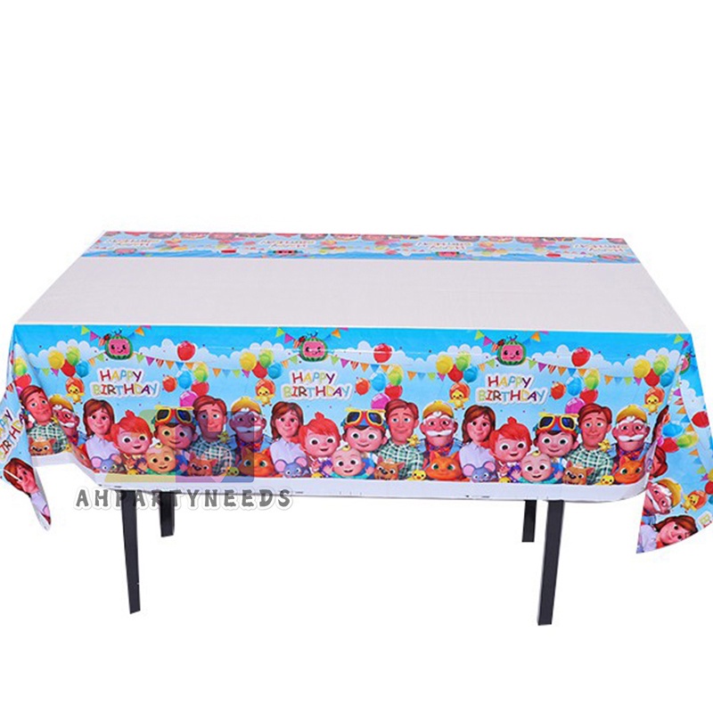 Table Cover Tablecloth For Long Table 6peoples for birthday decoration