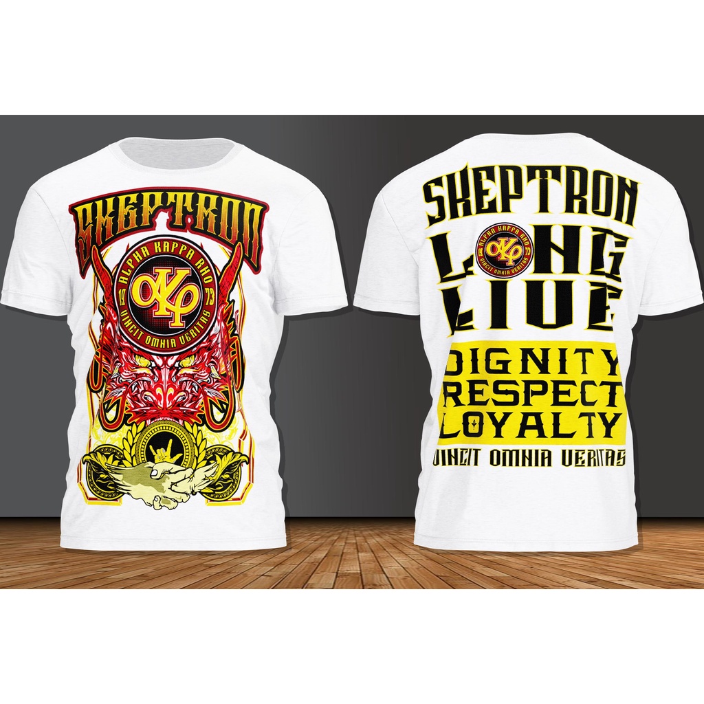 ALPHA KAPPA RHO SKEPTRON DRIFIT SHIRT free sticker