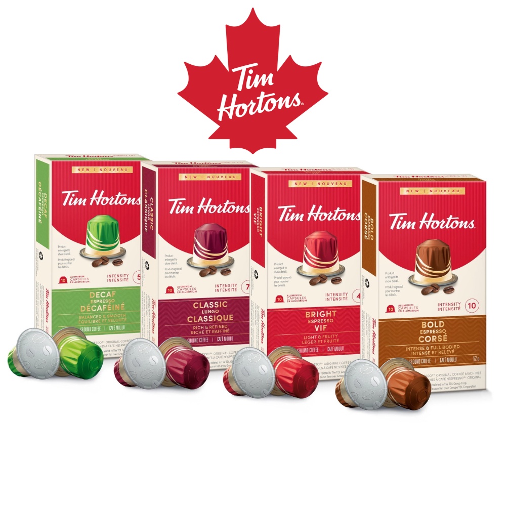 Tim Hortons Nespresso Original Line Capsules / Pods Shopee Philippines