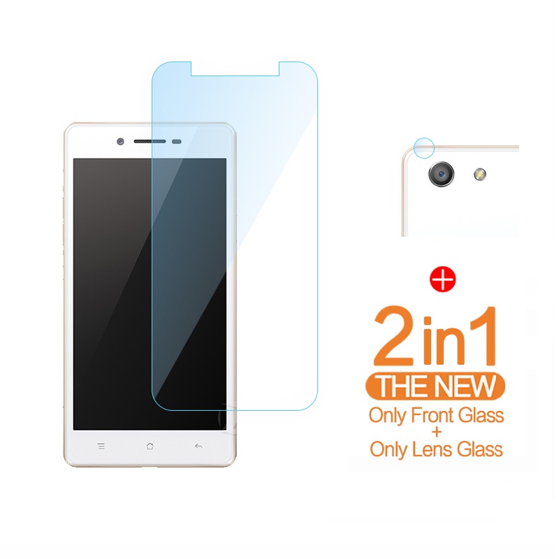 2in1 OPPO A33W/A33F Tempered Glass High Quality Screen Protector for ...