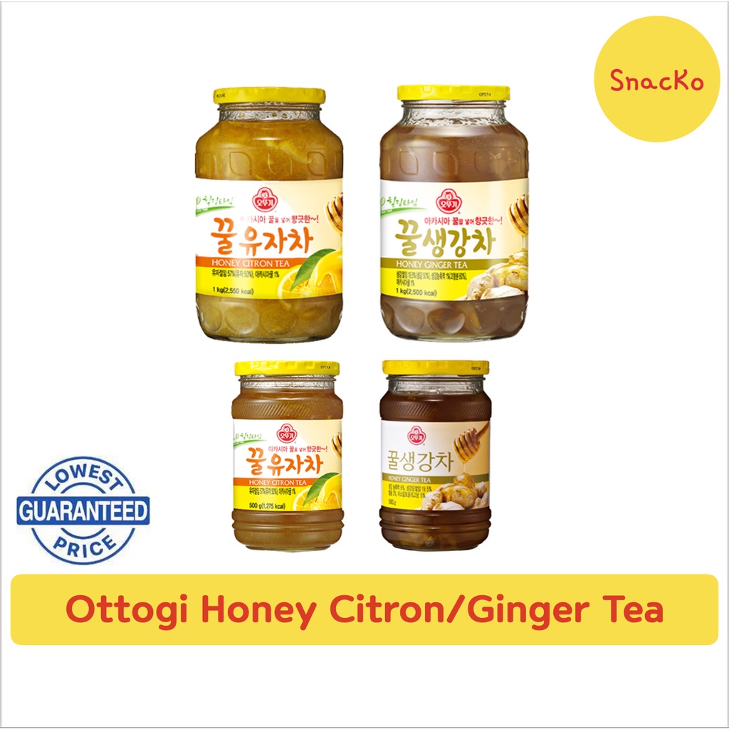 Ottogi Honey Citron Ginger Tea 500g/ 1kg Shopee Philippines