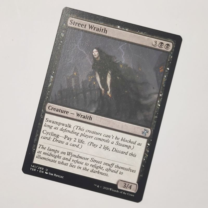 MTG Card STREET WRAITH Magic the Gathering Trading Card Game Black ...