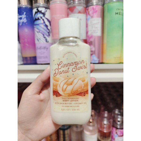 Bath And Body Works Lotion And Shower Gel Cinnamon Donut Swirl Shopee Philippines 2987