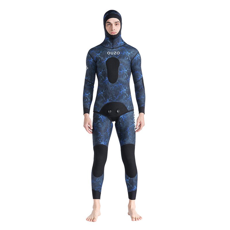 Men Women 1.5mm Spearfishing Premium Camouflage Neoprene 2pieces