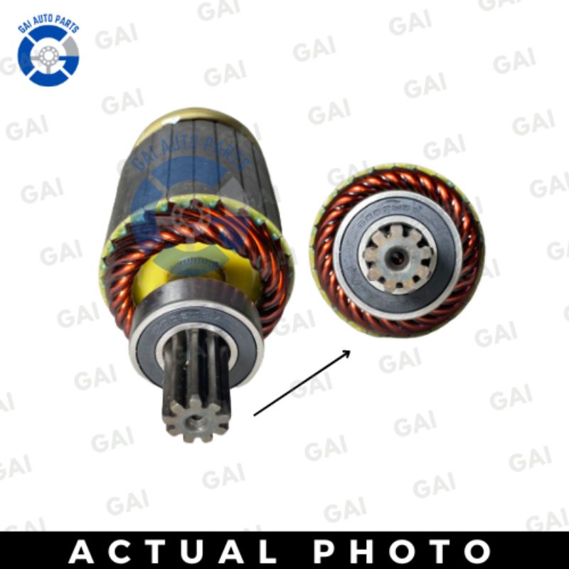 Starter Armature (BSA-85223) 24V / 9T for MITSUBISHI 4D30/31 - BLITZ ...