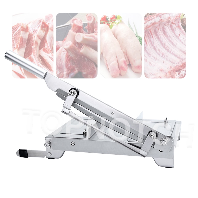 Manual Meat Bone Cutter Machine Lamb Chop Pork Chop Guillotine Kitchen