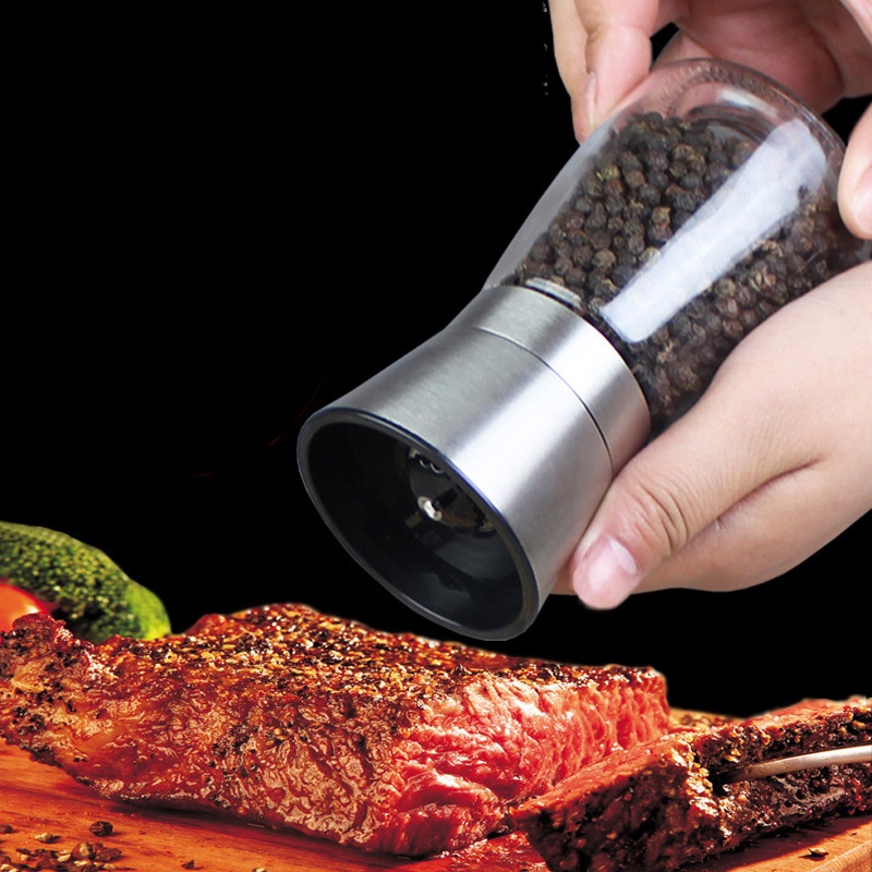 Pepper grinder condiment grinding bottle manual pepper sesame black