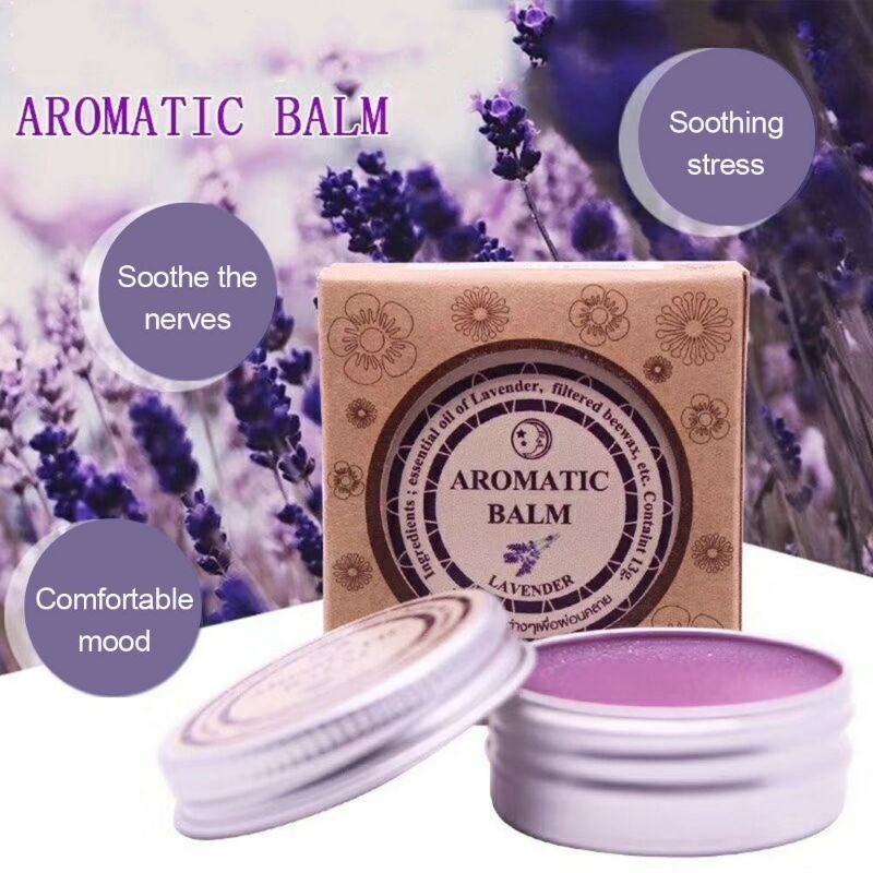 Lavender Sleep aid Cream Improve Sleep Soothe Mood Aromatic Balm