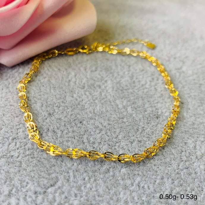 DAMASCUS OR PALAY BRACELET WHOLE DESIGN 18K SAUDI GOLD Shopee Philippines