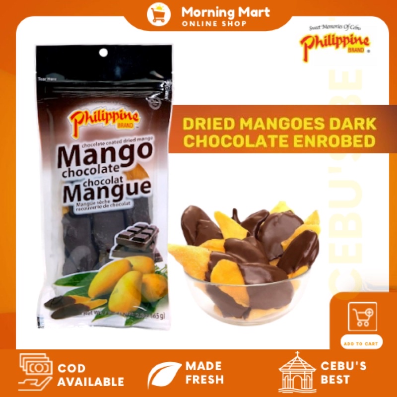 Dried Mango Chocolate 1pack 65grams Cebu's Bestseller snacks pasalubong ...